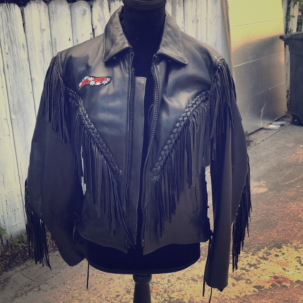Vintage Harley Davidson leather jacket